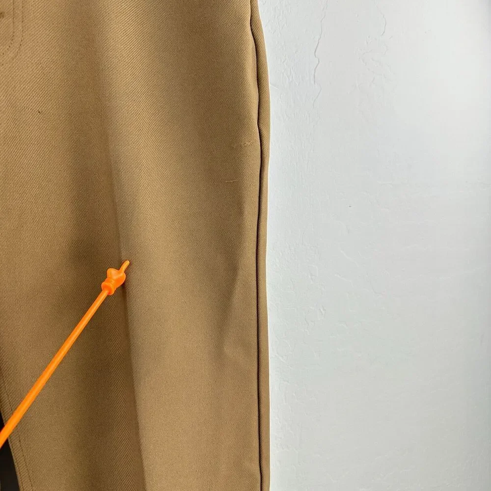 Vintage Levis Strauss &‎ Co. Sta Prest Chino Pants Mens 38 Tan Bootcut Trouser